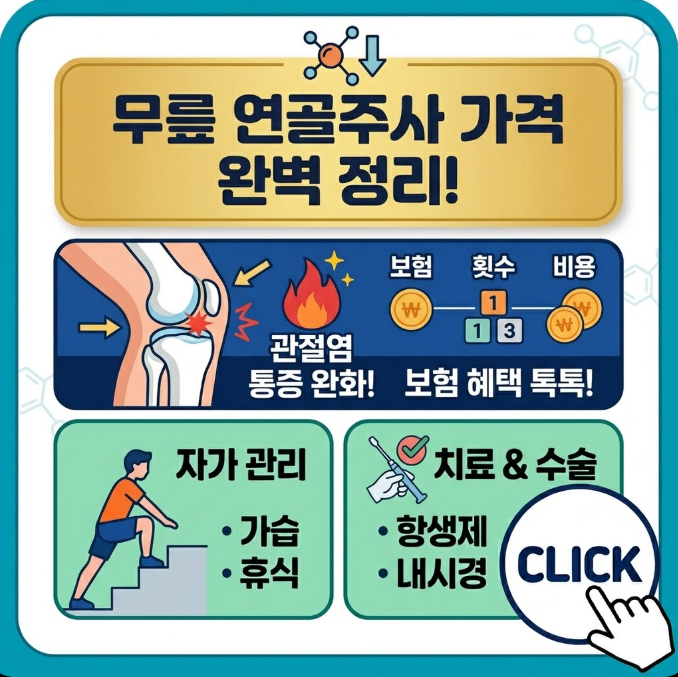 무릎 연골주사 가격