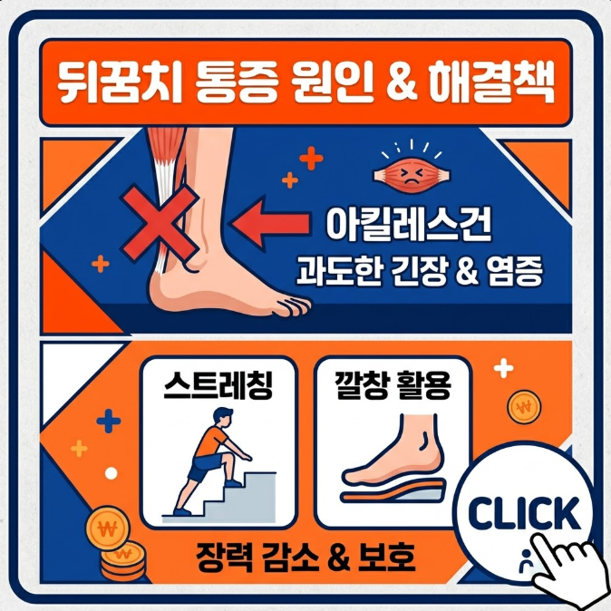 발바닥 통증의 원인