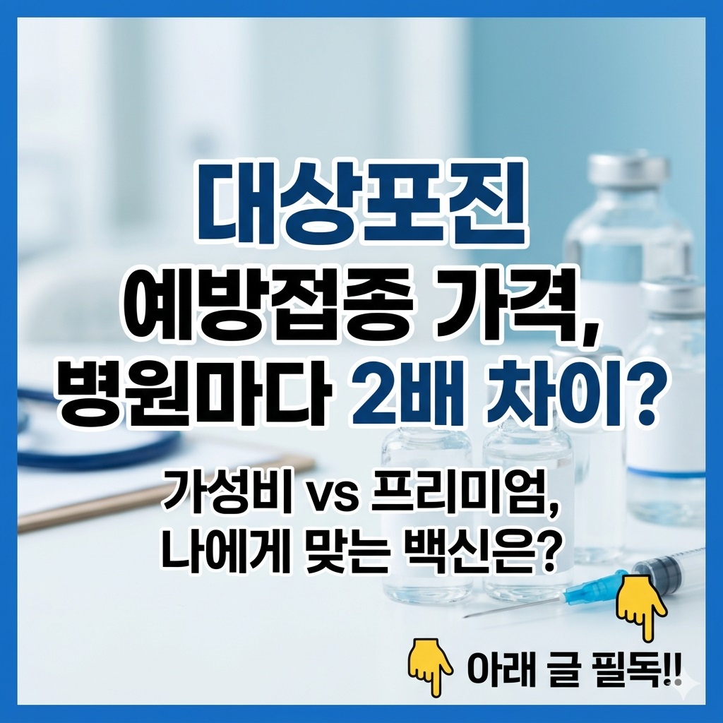 대상포진 예방접종 가격