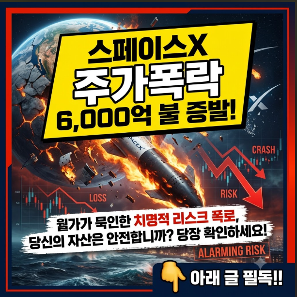 스페이스X 주가 폭락