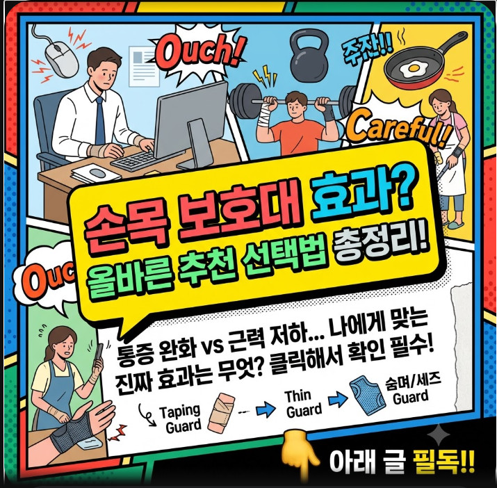 손목 보호대 효과