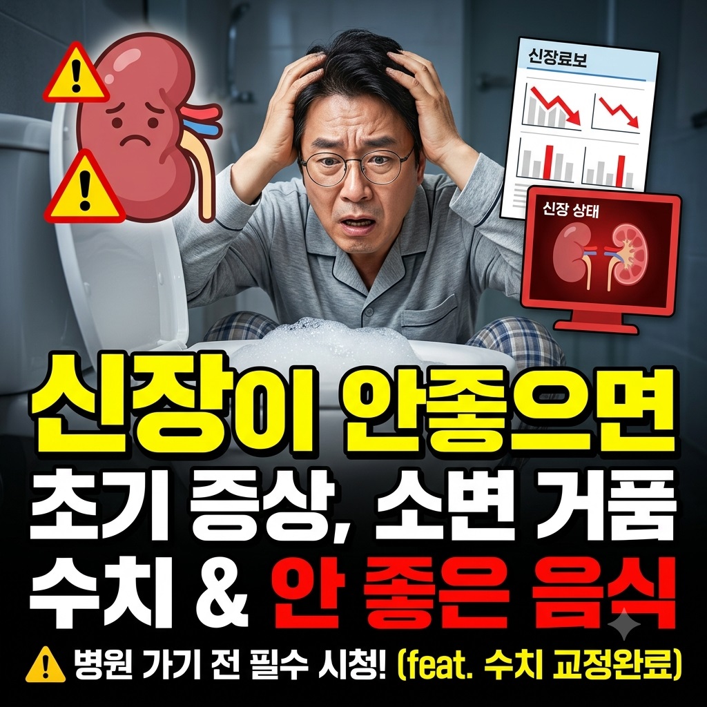 신장이 안좋으면 나타나는 증상