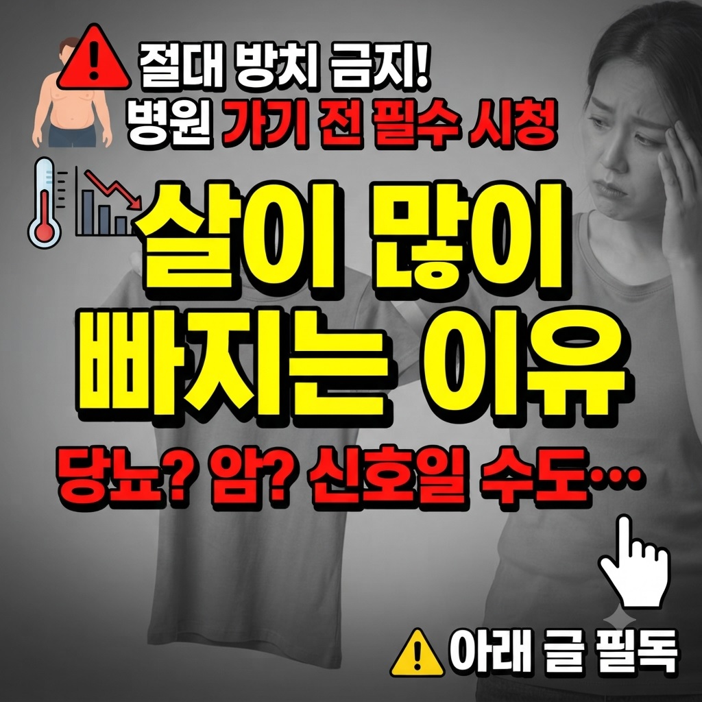 살이 많이 빠지는 이유