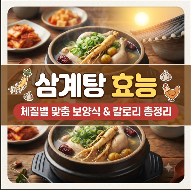 삼계탕 효능