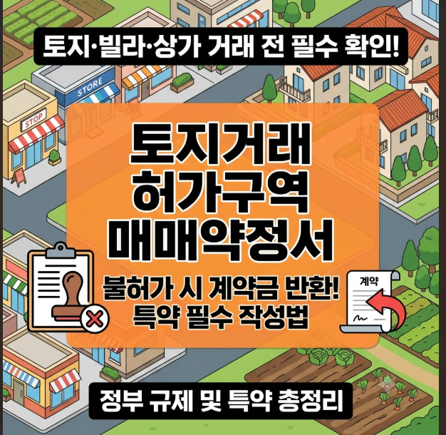 토지거래 허가구역 매매약정서