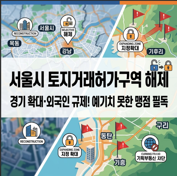 서울시 토지거래허가구역 해제