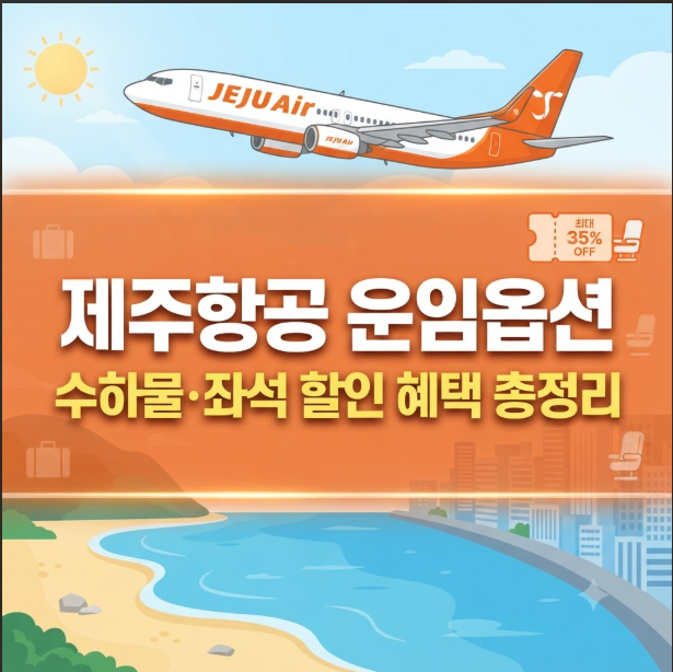 제주항공 운임옵션