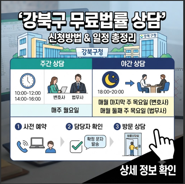 강북구 무료법률 상담
