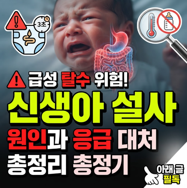 신생아 설사 원인