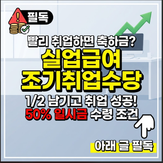 실업급여 조기취업수당