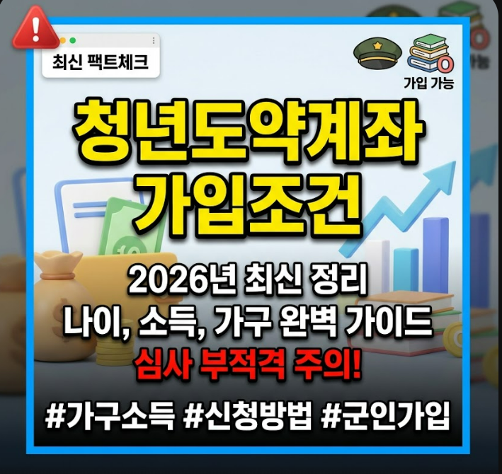 청년도약계좌 가입조건