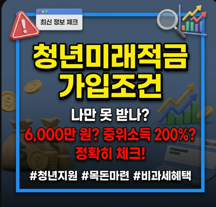 청년미래적금가입조건