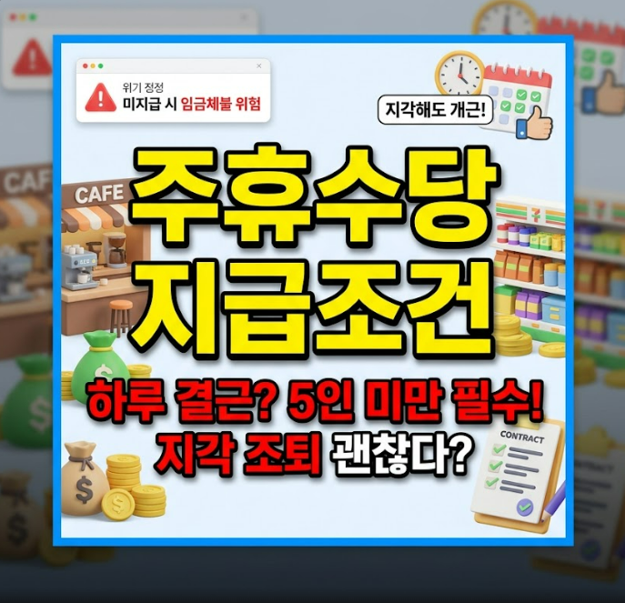 주휴수당 지급조건