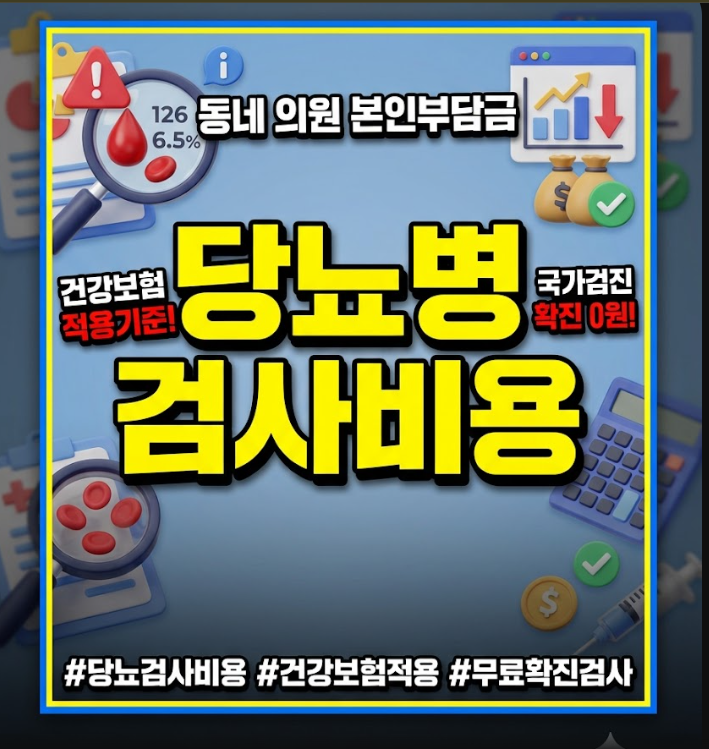 당뇨병 검사비용