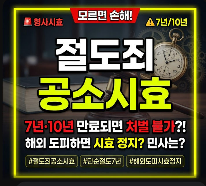 절도죄 공소시효