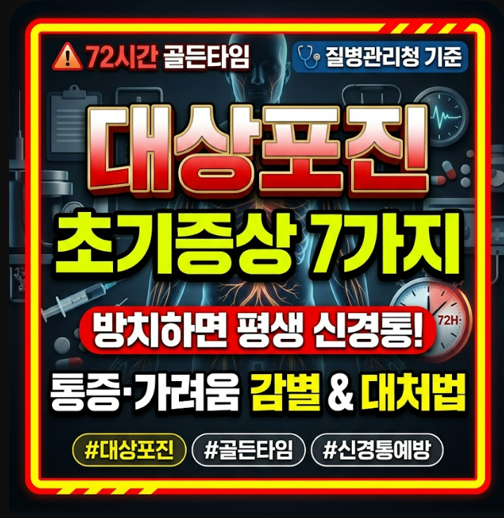 대상포진 초기증상