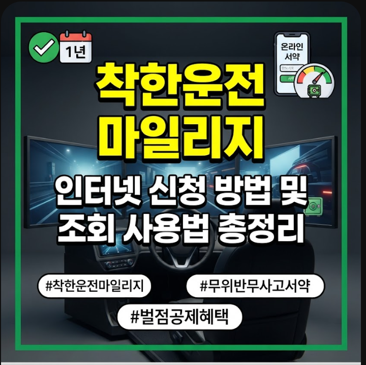착한운전 마일리지