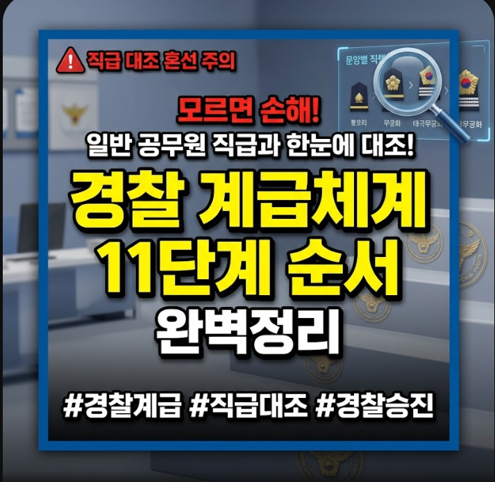 경찰 계급체계