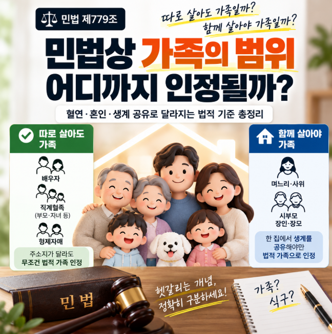 가족의 범위