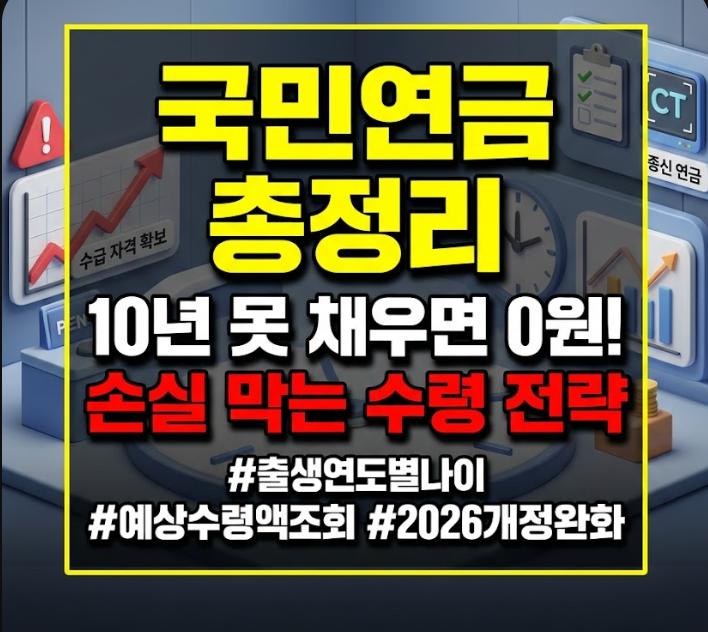 국민연금 2026 핵심 가이드